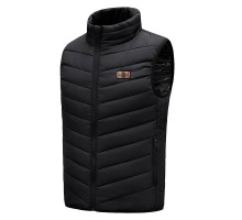 Жилетка з підігрівом Lesko M01-9S 5XL Black