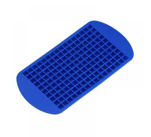 Форма для льоду силіконова СМ Кубики 160 комірок 23х12 см Синій (С051361)