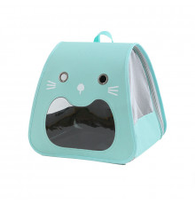 Рюкзак-перенесення для котів та собак Taotaopets 247723 32х35 см Turquoise 12986-84067