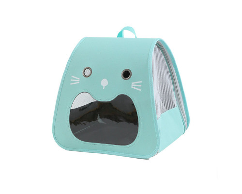 Рюкзак-перенесення для котів та собак Taotaopets 247723 32х35 см Turquoise 12986-84067