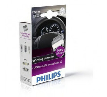 Автолампа діоди PHILIPS 12956X2 обманки дод. опір Canbus adapters 5W SET 2pcs.