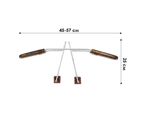 Автомобільна вішалка на підголівник Lesko 11569 Brown