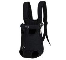 Рюкзак-кенгуру для тварин No Brand A01002-BA Black L 13092-83471