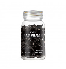 Вітамінні капсули для темного волосся Sevich Hair Vitamin олією Кукуї й Алое Вера захист від сонця 30 шт