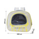 Рюкзак-перенесення для котів та собак Taotaopets 247722 34х29,5 см Yellow 12985-83994