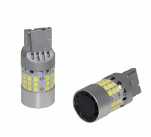 Комплект світлодіодних ламп LED QLine 7440 W21W White CANBUS 2 шт