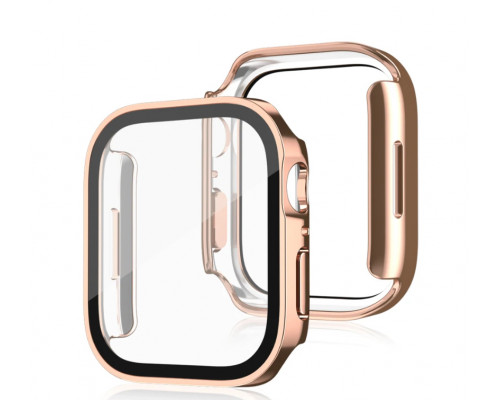 Захисний чохол зі склом Choice 2 для Apple Watch 45 мм Gold Захисний чохол зі склом Choice 2 для Apple Watch 45 мм Gold