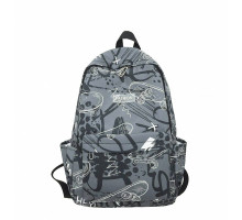 Рюкзак підлітковий Lesko 8055228 20 л Gray 12898-82700