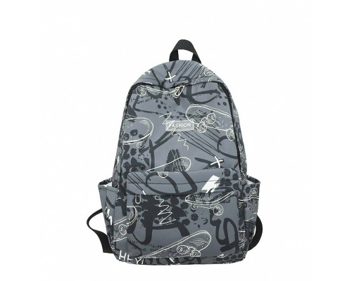 Рюкзак підлітковий Lesko 8055228 20 л Gray 12898-82700 Рюкзак підлітковий Lesko 8055228 20 л Gray 12898-82700