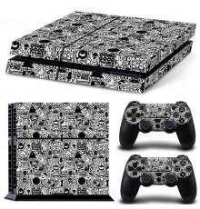 Наклейка PS4 Fat вінілова наклейка Choice для Sony PlayStation PS4 Fat DualShock 4 Danger