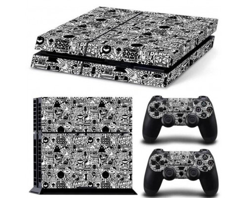 Наклейка PS4 Fat вінілова наклейка Choice для Sony PlayStation PS4 Fat DualShock 4 Danger Наклейка PS4 Fat вінілова наклейка Choice для Sony PlayStation PS4 Fat DualShock 4 Danger