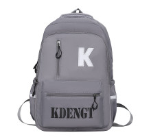 Рюкзак підлітковий No Brand 5504 45х33 см Gray 13084-84504