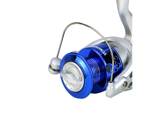 Котушка безінерційна yumoshi SA 1000 Silver-Blue Котушка безінерційна yumoshi SA 1000 Silver-Blue