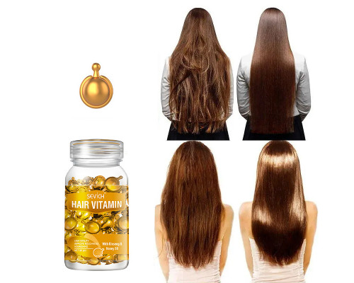 Вітамінні капсули Sevich Hair Vitamin для живлення ламкого волосся 30 шт жовтогарячі Вітамінні капсули Sevich Hair Vitamin для живлення ламкого волосся 30 шт жовтогарячі
