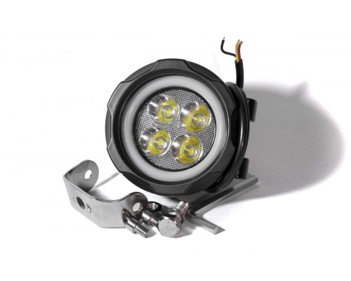 Світлодіодна фара AllLight JR-12W 12W 4chip EPISTAR spot 9-30V Світлодіодна фара AllLight JR-12W 12W 4chip EPISTAR spot 9-30V