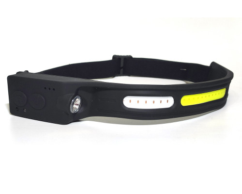 Ліхтар акумуляторний налобний HeadLight WJ-003 3W+COB3W Ліхтар акумуляторний налобний HeadLight WJ-003 3W+COB3W