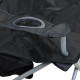 Розкладне крісло Lesko S5432 50*43*90 см Black