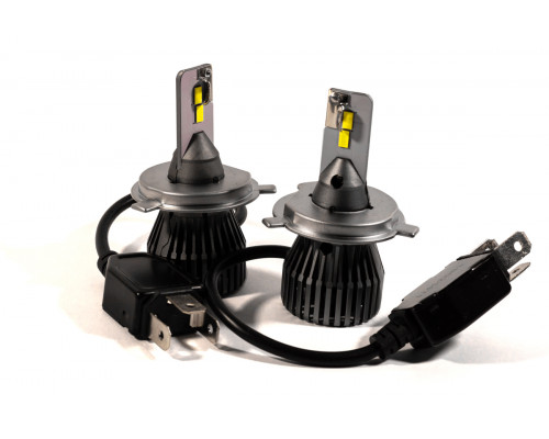 Комплект LED ламп HeadLight F1X H4 (P43t) 52W 12V 8400Lm з активним охолодженням (збільшена світловіддача) Комплект LED ламп HeadLight F1X H4 (P43t) 52W 12V 8400Lm з активним охолодженням (збільшена світловіддача)