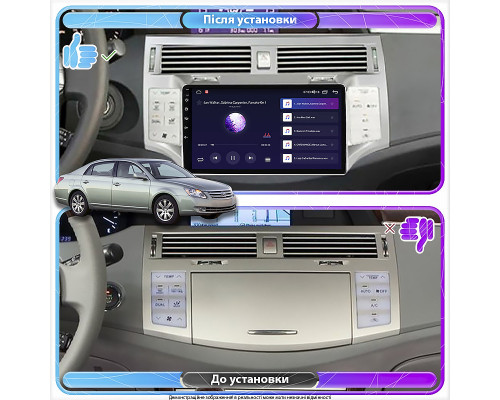 Штатна магнітола 9 Lesko для Toyota Avalon III 2005-2007 2/32 Gb CarPlay Prime Штатна магнітола 9 Lesko для Toyota Avalon III 2005-2007 2/32 Gb CarPlay Prime