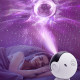 Проєктор Lesko Black Hole Galaxy Projector з таймером і обертом на 360°