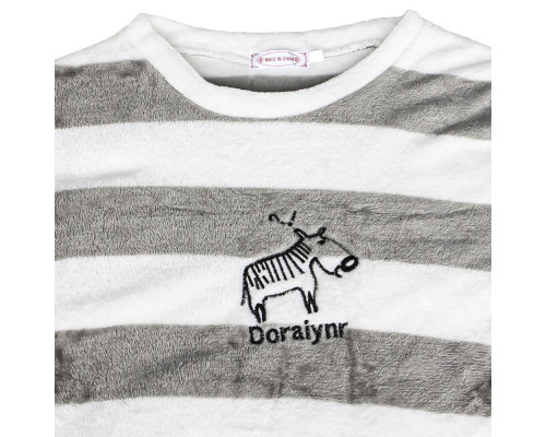 Жіноча піжама Lesko Zebra L Gray-White Жіноча піжама Lesko Zebra L Gray-White