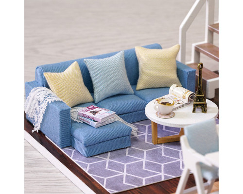 Ляльковий будинок конструктор DIY Cute Room L-023 Таунхаус 3D (5793-19401)