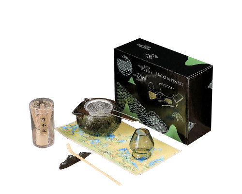 Набір Mavanto 5465 Black для приготування чаю матчу 7 Набір Mavanto 5465 Black для приготування чаю матчу 7