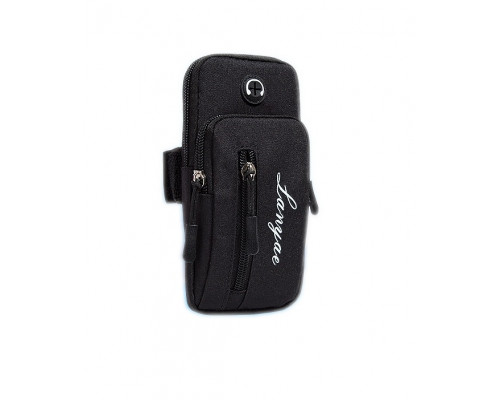 Сумка для бігу/сумка - чохол на руку iRun Black (HbP050618)