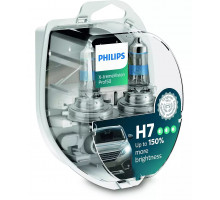 Автолампа PHILIPS 12972XVPS2 H7 55W 12V X-tremeVision Pro150 +150%