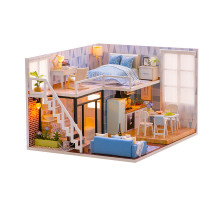 Ляльковий будинок конструктор DIY Cute Room L-023 Таунхаус 3D (5793-19401)