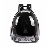 Рюкзак-перенесення Taotaopets 253304 Panoramic Black 35х25х42 cm з ілюмінатором