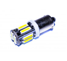 Світлодіодна лампа AllLight T 8.5 10 діодів 7014 BA9S 12V WHITE