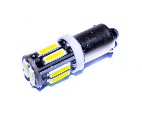 Світлодіодна лампа AllLight T 8.5 10 діодів 7014 BA9S 12V WHITE Світлодіодна лампа AllLight T 8.5 10 діодів 7014 BA9S 12V WHITE