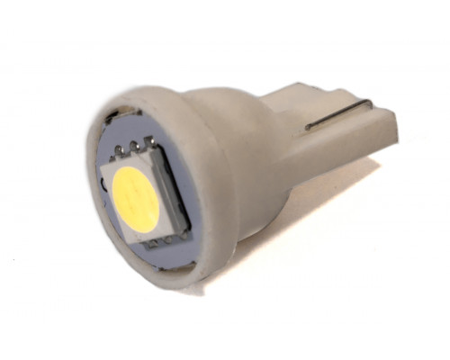 Світлодіодна лампа AllLight T10 1 діод 5050 W2,1x9,5d 24V 0,45w WHITE Світлодіодна лампа AllLight T10 1 діод 5050 W2,1x9,5d 24V 0,45w WHITE