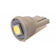 Світлодіодна лампа AllLight T10 1 діод 5050 W2,1x9,5d 24V 0,45w WHITE