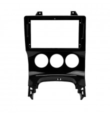 Перехідна рамка 9" Lesko для Peugeot 3008 2009-2016 5008 2009-2016 Manual AC (6730)