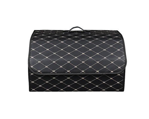Автомобільний органайзер Lesko XY0-52 Black-Gold 40*31*29 см Автомобільний органайзер Lesko XY0-52 Black-Gold 40*31*29 см