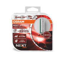 Комплект ксенонових ламп Osram 66440XNN-HCB Night Breaker Laser +220% D4S 85V 35W P32d-5 XENARC