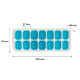 Силіконова форма для льоду cumenss AI-814 Cube 14 Blue
