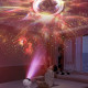 Проєктор Lesko Black Hole Galaxy Projector з таймером і обертом на 360°