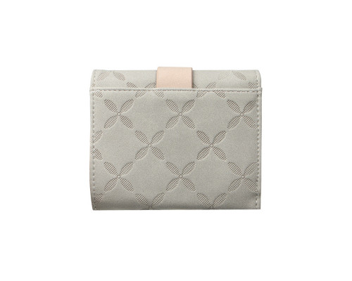 Жіночий гаманець Prettyzys 987 11,5х10 см Сірий 13182-83842