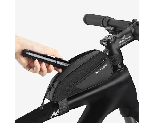 Сумка велосипедна West Biking YP0707339 Black 0.5 л 13354-85824
