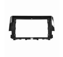 Перехідна рамка Lesko 9" Honda Civic 2016-2018 HO 085N Black (6502-22643)
