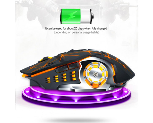 Миша бездротова ігрова з підсвічуванням T-Wolf Q13 BT Strip Black Original 2,4G+Bluetooth Миша бездротова ігрова з підсвічуванням T-Wolf Q13 BT Strip Black Original 2,4G+Bluetooth