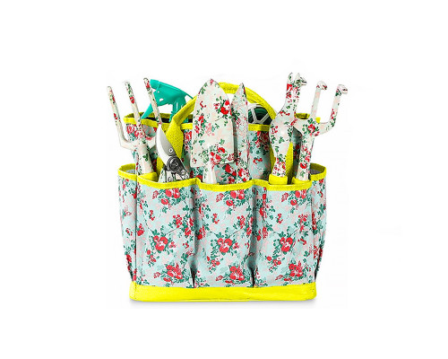 Набір садовий Lesko CG-YLT-7813 13 предметів із сумкою для саду городу грядки клумби