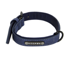 Нашийник для собак Hoopet W033 Blue XL двошаровий (5293-17336)