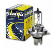 Автолампа NARVA 48861 H4 12V 60/55W P43t RANGE POWER +50