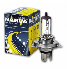 Автолампа NARVA 48861 H4 12V 60/55W P43t RANGE POWER +50