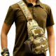 Рюкзак тактичний на одне плече Aokali Outdoor A14 20L Camouflage CP