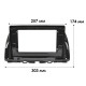 Перехідна рамка 10.1 Lesko для авто Mazda CX-5 2012-2017 TK 0137 Black